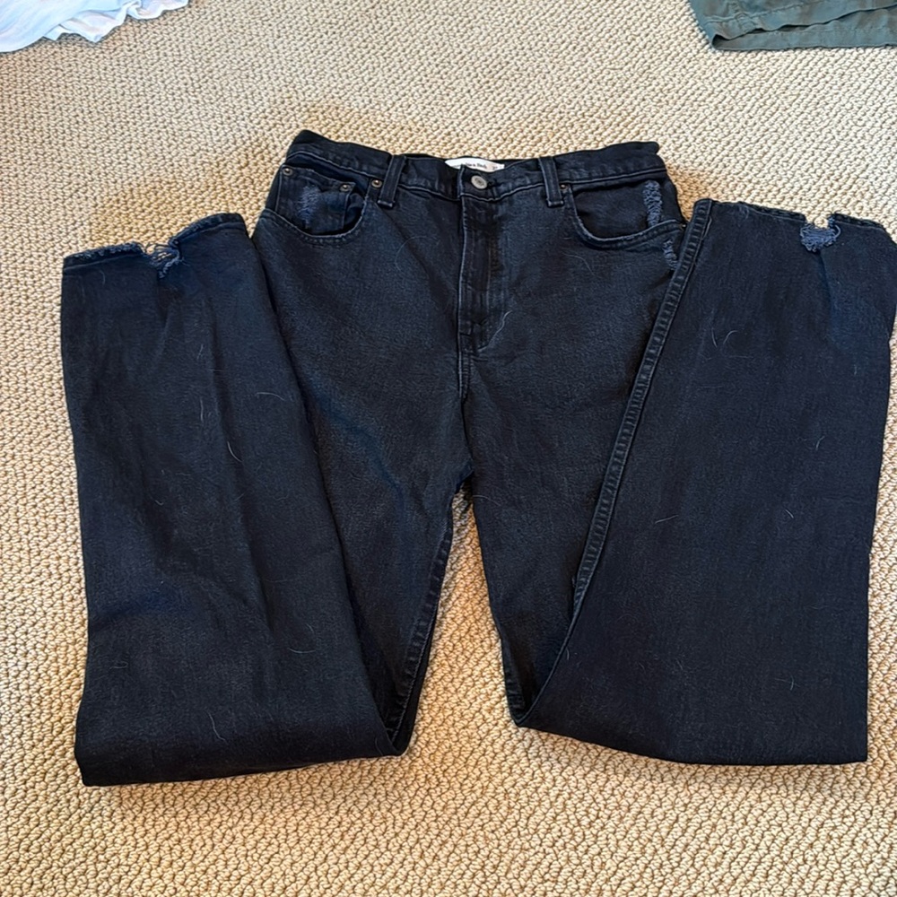 Abercrombie & Fitch 90’s Straight Ultra High Rise Jean